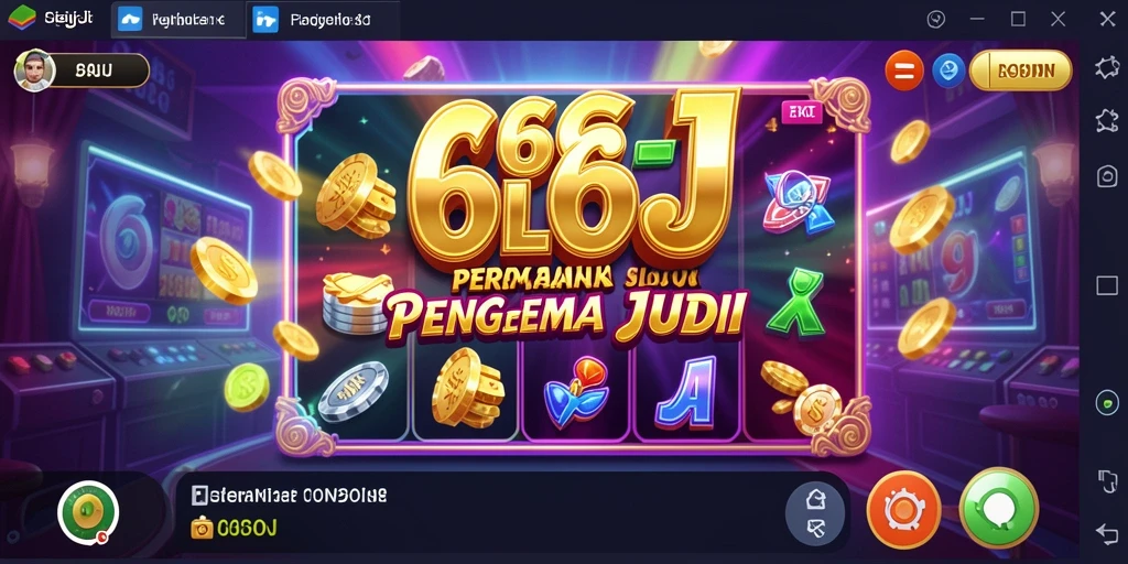 Tangkapan layar gameplay 666J menampilkan suasana slot yang menegangkan.