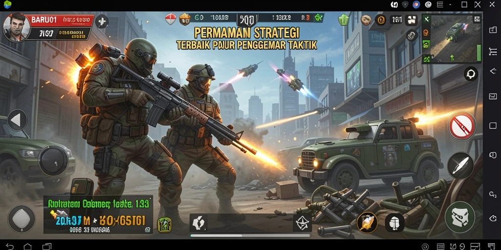Tampilan menarik dari gameplay <strong>BARU01</strong> yang penuh aksi dan strategi.