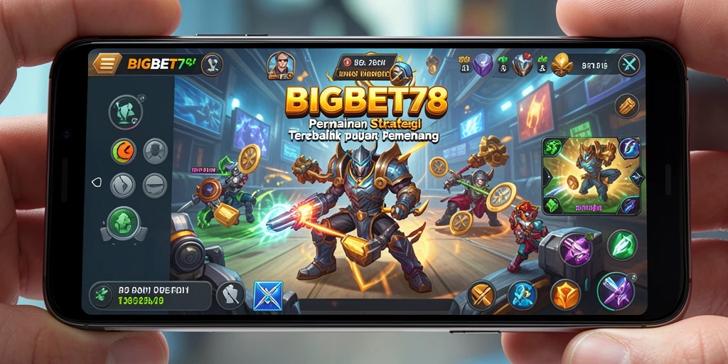 Tampilan gameplay yang mendebarkan dari BIGBET78.