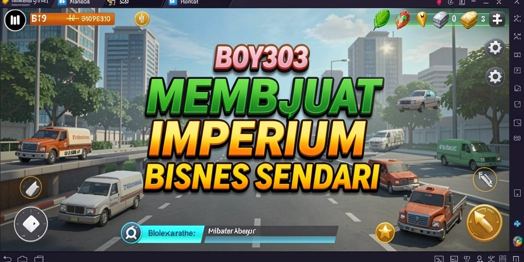 Gameplay BOY303 yang seru dan menantang dalam membangun bisnis.