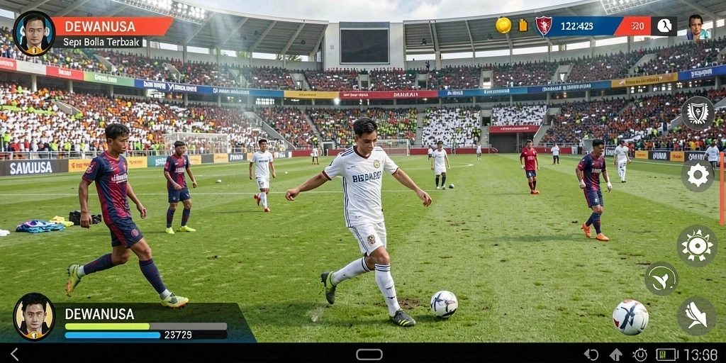 Tampilan gameplay DEWANUSA yang seru dan kompetitif.
