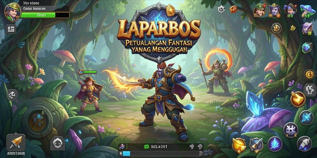 Screenshot LAPARBOS menampilkan aksi seru di dunia RPG yang menakjubkan.