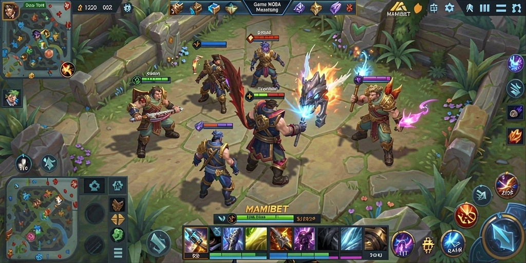 Tampilan gameplay seru dalam MAMIBET.