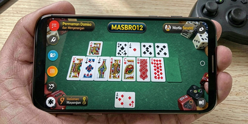 Tampilan menarik dari gameplay Domino di MASBRO12.