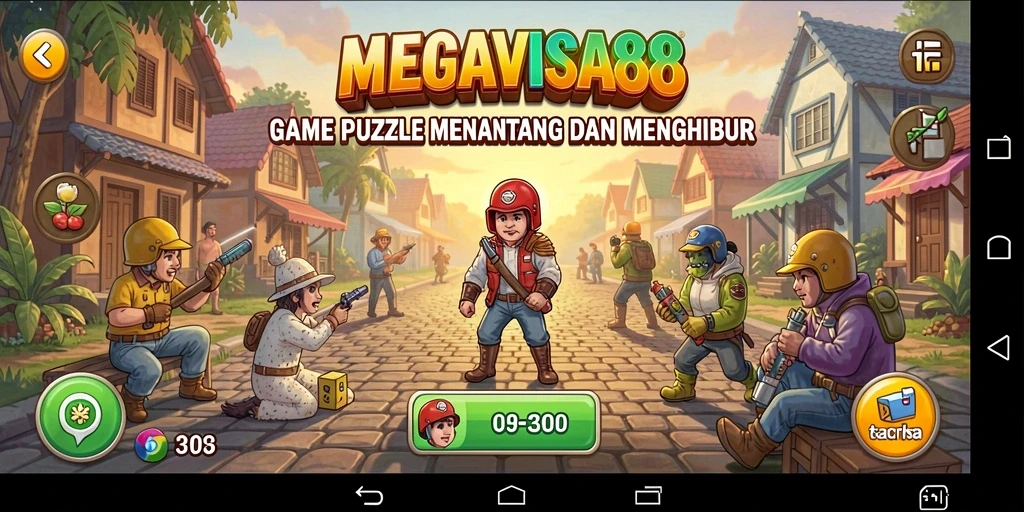 Tampilan gameplay menantang di MEGAVISA88 yang membuat ketagihan.