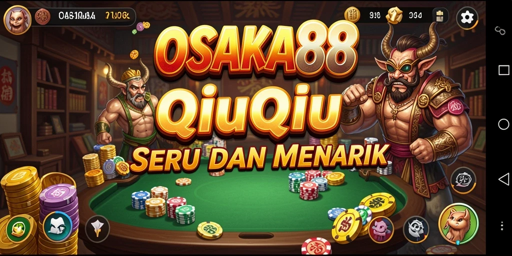 Tampilan gameplay QiuQiu yang mendebarkan di OSAKA88.