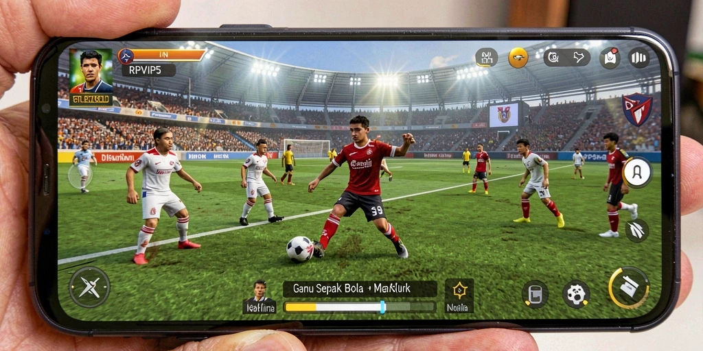 Tampilan gameplay seru dan interaktif dalam RPVIP5.