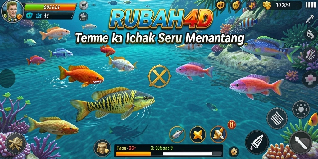 Tampilan gameplay RUBAH4D yang mengasyikkan saat menembak ikan.