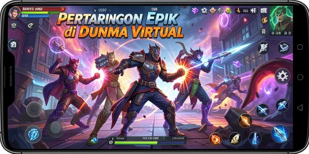 Tangkapan layar dari gameplay S80 menampilkan pertarungan yang mendebarkan.