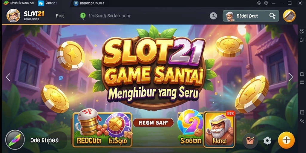 Screenshot gameplay SLOT21 menampilkan keseruan dan grafik menarik.