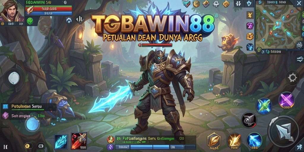 Screenshot gameplay TOBAWIN88 yang menampilkan aksi seru di dunia ARPG.