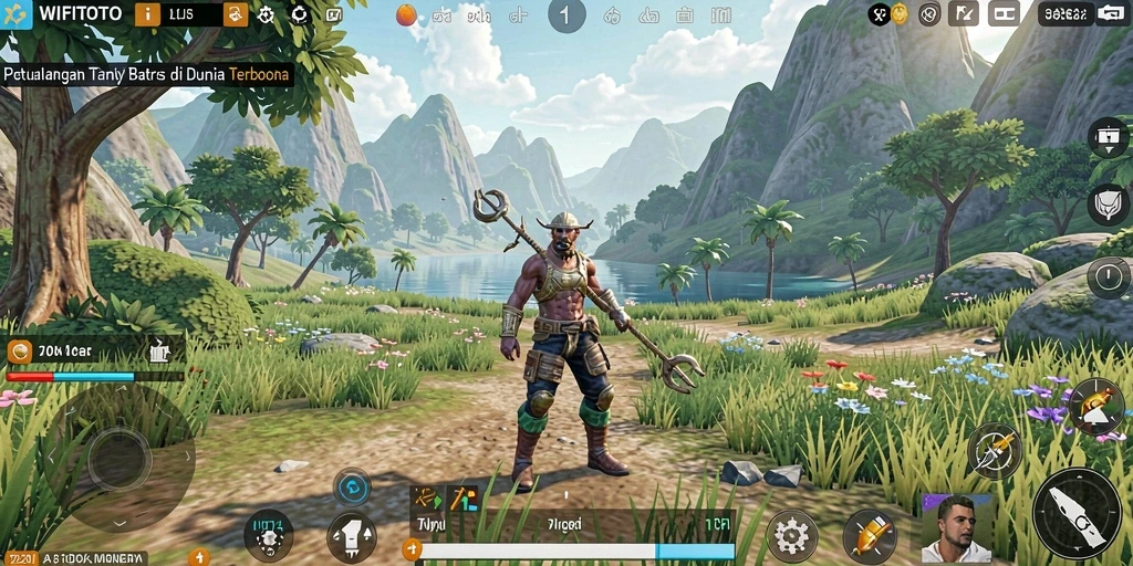 Gameplay seru di dunia terbuka WIFITOTO yang penuh petualangan.