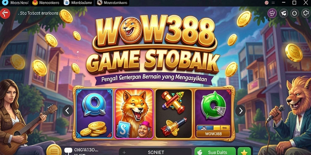 Tangkapan layar menampilkan gameplay menarik dari game Slot WOW388.